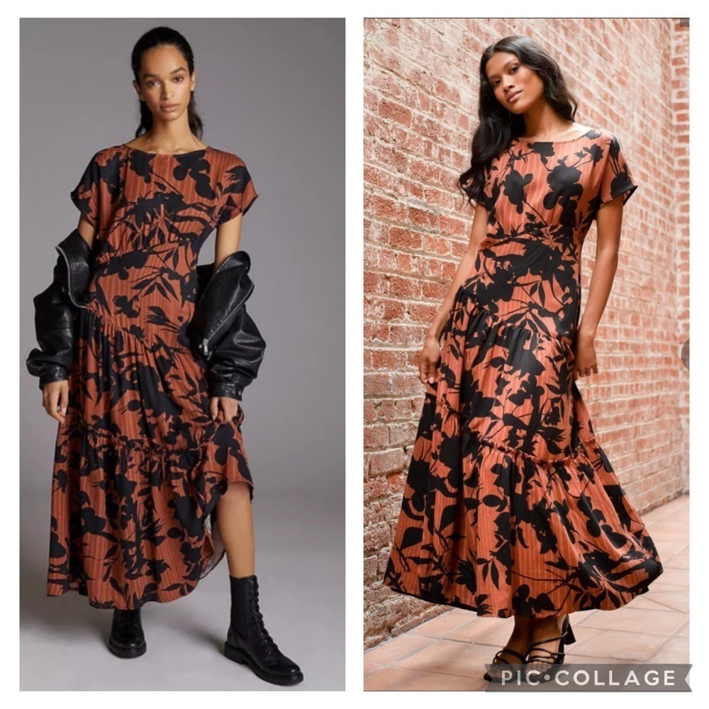 Eva Franco floral maxi dress